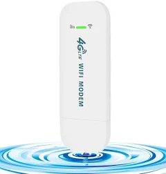 4G Wifi Dongle Débloqué Lte/4G 150Mbps Usb Clé avec Wi-Fi Hotspot Sim Carte Slot