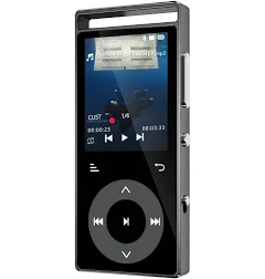 90Go Lecteur MP3 Bluetooth 5.3 MP3 Son HiFi sans Perte à Boutons tactiles