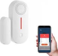 alarme Maison sans Fil capteur de Porte Wifi avec télécommande App