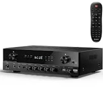 Amplificateur Audio Stéréo Donner Mamp2 600W Crête avec Bluetooth 5.3 et Télécommande