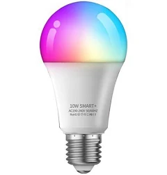 Ampoule connectée wabecil alexa google Multicolore,6*6*12.6cm-Blanc