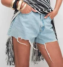 ASOS Design Short évasé en jean
