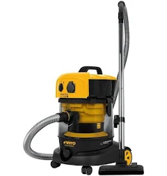 Aspirateur Plâtres Eau et Poussières 1200w Cuve 25l Professionnel Chantier Atelier VITO
