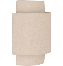 Atmosphera Applique murale en lin "Nahel" 27cm