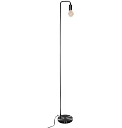 Atmosphera Lampadaire "Keli" métal Noir