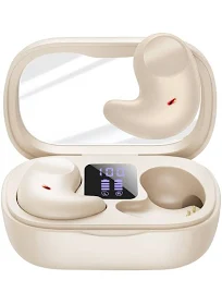 Avizar Écouteurs Sans Fil Bluetooth 5.3 Stéréo Avec Basses Et Réduction Du Bruit Active