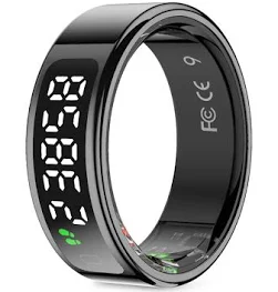 Bague connectée Prixton Orbyt Touch en acier inoxydable