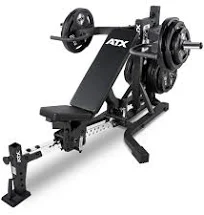 Banc de musculation incliné et réglable avec Pec Fly à charges libres pour entraînement des pectoraux 120 x 80 x 3 mm