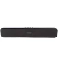 Barre de Son Bluetooth sans Fil, Haut-Parleur Filaire sans Fil, Haut-Parleur 4D HiFi 360° Surround avec Réduction du Bruit pour Téléphones Portables,