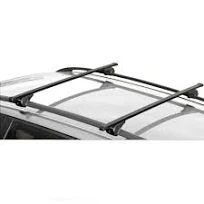 Barres acier pour Mitsubishi Outlander Tous Types 2010 à 2012.Fixation sur Barres longitudinales
