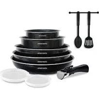 Batterie de Cuisine 10 Pieces Arthur Martin
