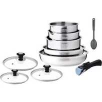 Batterie de cuisine Arthur Martin AM4485 10 pièces