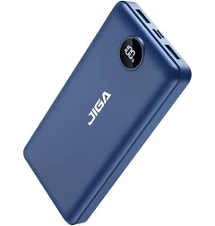 Batterie Externe Bleu 27000mAh Chargeur USB-C 22,5W pour Appareils Mobiles. Jiga