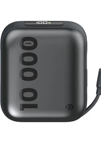 Batterie externe ESSENTIELB 10 000 mAh + Cable USB-C intégré
