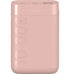 Batterie externe ESSENTIELB 10000 mAh rose