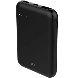 Batterie externe Listo 5000 mAh USB C noir