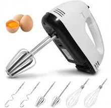 Batteur électrique 7 vitesses Turbo Design ergonomique