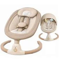 Bebe2Luxe Balancelle bébé transat électrique connécté ava ava beige