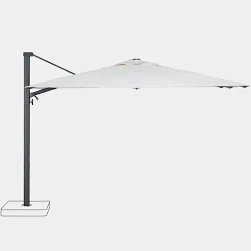 Belveo Parasol déporté anti-vent Mistral 3x4m