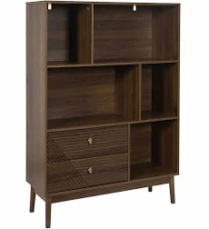 Bibliothèque Design Tiffany 140cm Marron