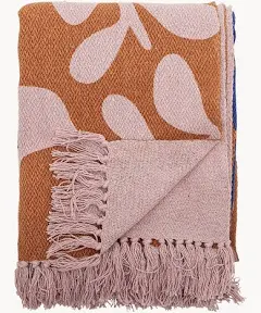 Bloomingville Plaid coton recyclé Atle