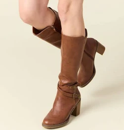 Bonobo Bottes à talons avec brides Femme Taille