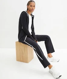 Bonprix Survêtement Femme en coton extensible noir
