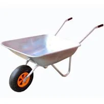 Brouette FUXTEC FX-WB5260 transport charge 80 kg 60 L acier galvanisé