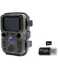 Caméra de Chasse 12MP 1080P Caméra avec carte 32GB