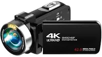 Camescope 4k 42mp Led Ledwood