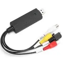 Carte D'Acquisition Vidéo Usb 2.0 Externe Noire Compatible Windows Et Linux