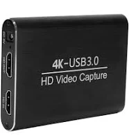 Carte D'Acquisition Vidéo Usb 3.0 Hdmi 4k 60hz Pour Streaming Obs Et Enregistrement Sur Pc Portable