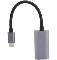Carte de capture vidéo de type C Interface multimédia HD 4K à 30 Hz gris