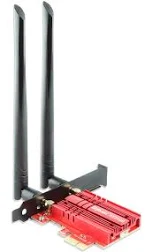 Carte WiFi 5400Mbps PCIe WiFi 6E Bluetooth5.2 Intel WiFi 6E AX210 Tri-Bandes