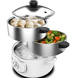 Cecotec Cuiseur vapeur Vapovita SteelPot 1300W