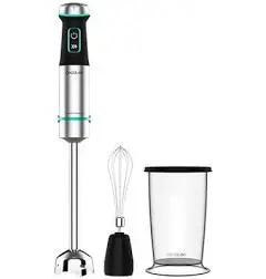 Cecotec Mixeur plongeant Power TitanBlack 1200 XL Cream
