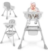 Chaise haute Bébé réglable 2en1 Moby-System