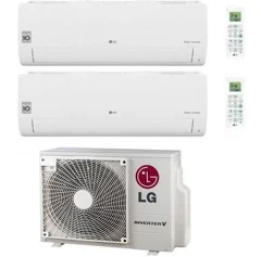 Climatiseur bi-split LG Libero Smart 12+12 avec MU2R17 R-32 Wi-Fi intégré