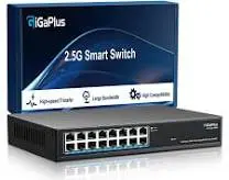 Commutateur Ethernet Non géré 16 Ports 2.5Gb/s 16 Ports 2.5Gb/s Base-T. Commutateur réseau GiGaPlus 2.5Gb/s pour NAS/PC 2.5Gb/s