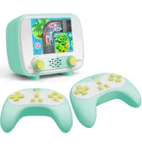 Console De Jeu Portable Rétro avec écran LCD de 2,8 Pouces,Intégré 216 Jeux | Télévision Rétro Jouable, Avec 216 Jeux Pour un Seul Joueur et 84 Jeux
