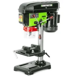Constructor Perceuse à colonne 350W avec étau et laser