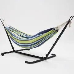 Copacabana Hamac sur pied 2,6 m avec toile en tissu