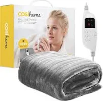 Cosi Home Polaire Électrique Couverture Chauffante Electrique