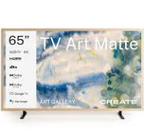 Create Téléviseur intelligent QLED 4K TV ART MATTE
