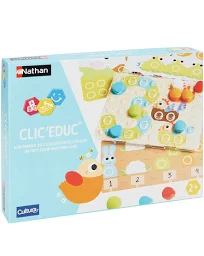 Cultura Clic'educ Mon Premier Jeu pour apprendre et reconnaître les couleurs