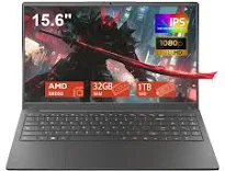 CYCLUS 15.6" PC Portable pour Pro, Créateurs & Gaming Léger – R7 5825U (8C/16T 4,5 GHz), 32Go RAM, 1To SSD, Vega 8, Clavier Rétroéclairé + Membrane