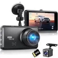 Dashcam Avant Arrière Miden S7