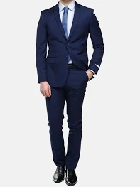 DAVID Leadermode Costume 2 pièces Homme Leader Mode