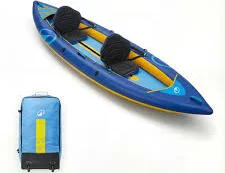 Decathlon Canoë kayak gonflable de randonnée 1-2 places tribord 100 confort