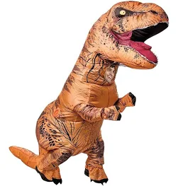 Déguisement T-rex gonflable adulte